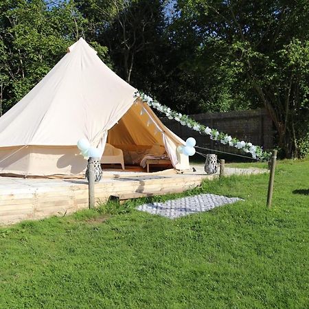 Hopgarden Glamping - Luxury 6M Bell Tent Wadhurst Exterior foto