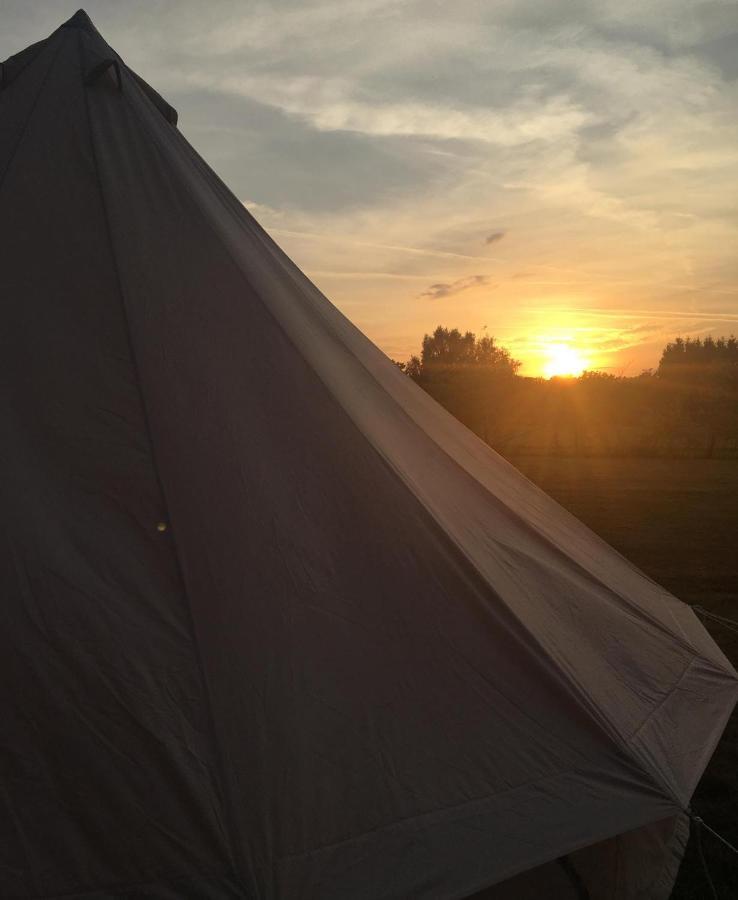 Hopgarden Glamping - Luxury 6M Bell Tent Wadhurst Exterior foto
