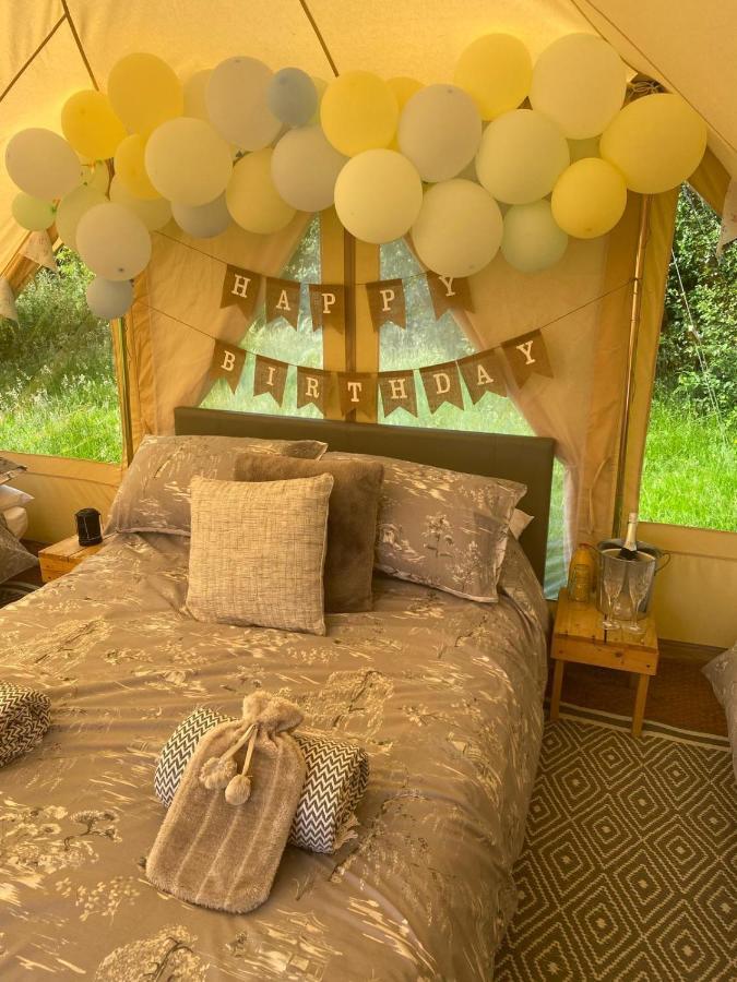 Hopgarden Glamping - Luxury 6M Bell Tent Wadhurst Exterior foto