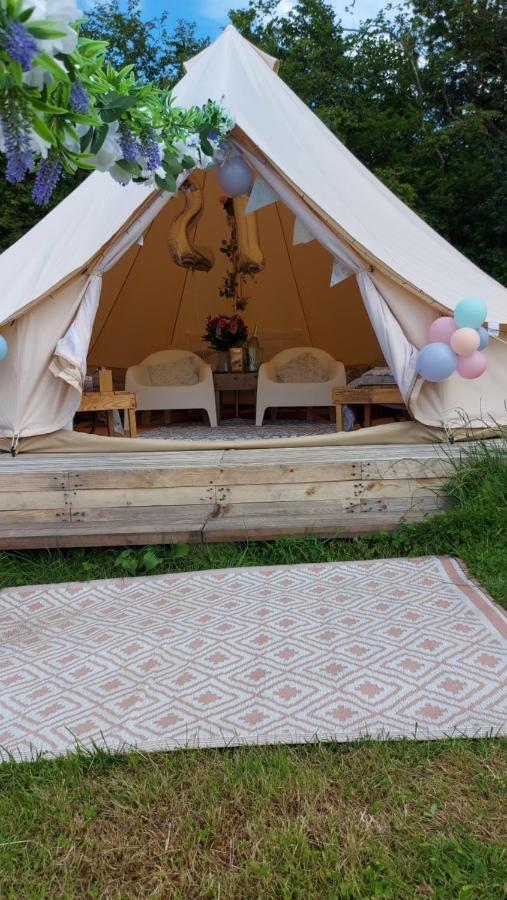Hopgarden Glamping - Luxury 6M Bell Tent Wadhurst Exterior foto