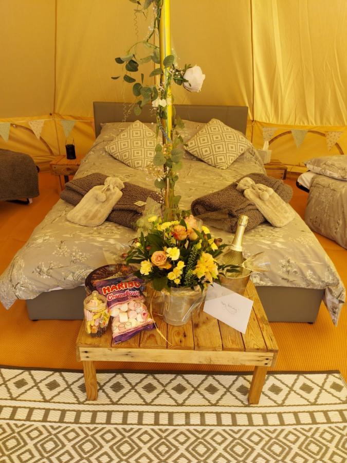 Hopgarden Glamping - Luxury 6M Bell Tent Wadhurst Exterior foto